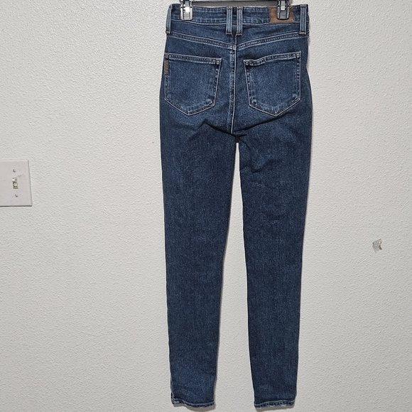 Paige Emmie Ankle high rise jeans sightseeing distressed size 24 - Picture 5 of 15